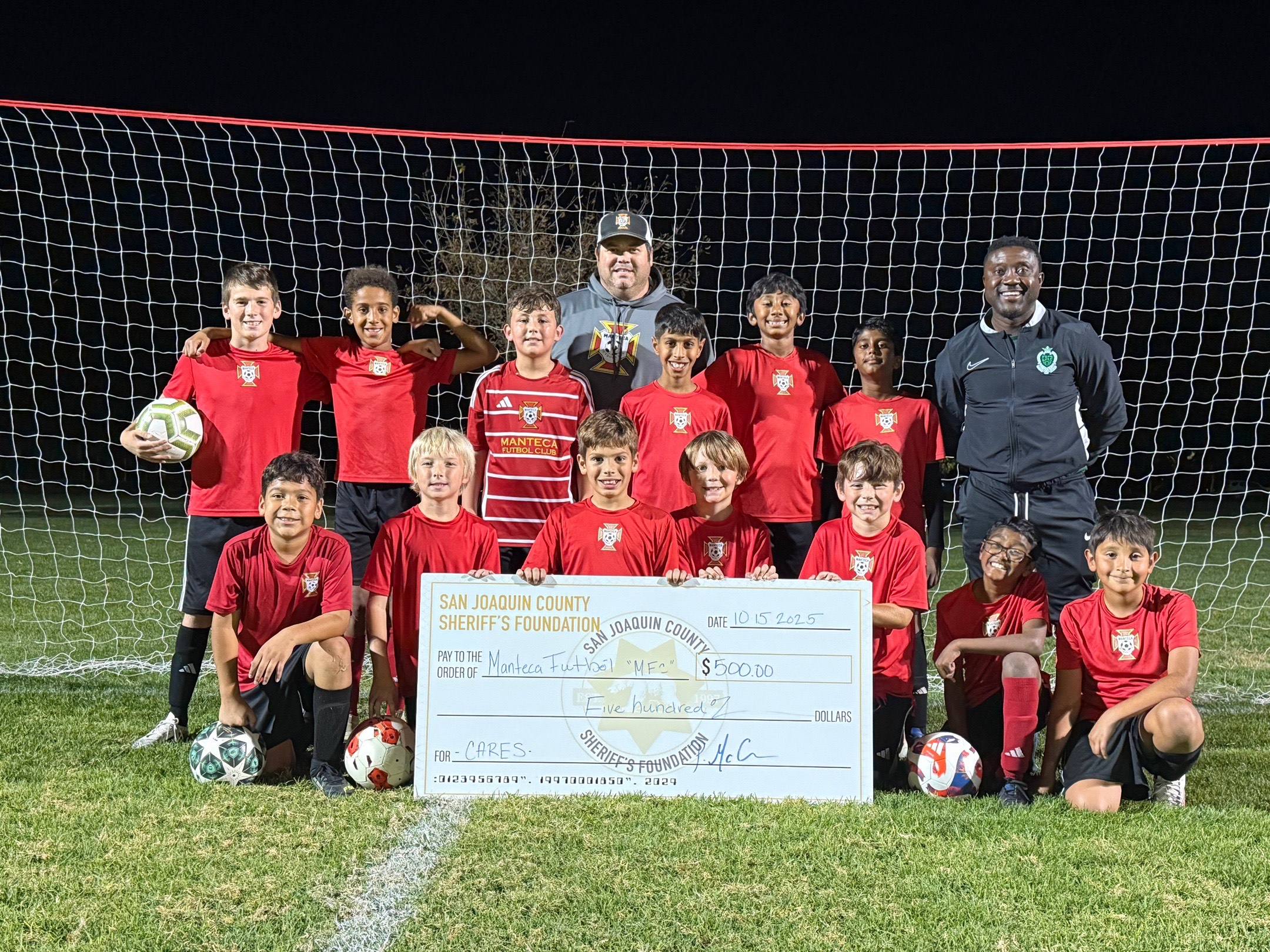 Thank you!!!! San Joaquin County Sheriff's Foundation!!