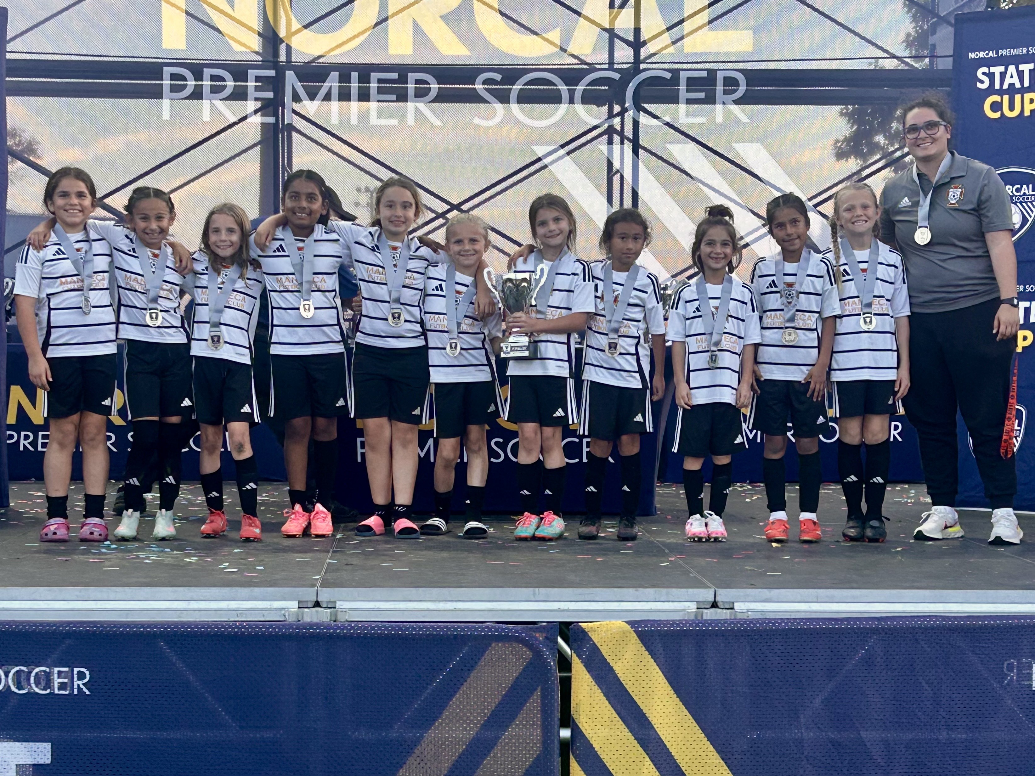MFC 2016 Girls Take 2nd Place in NorCal Premier State Cup!!